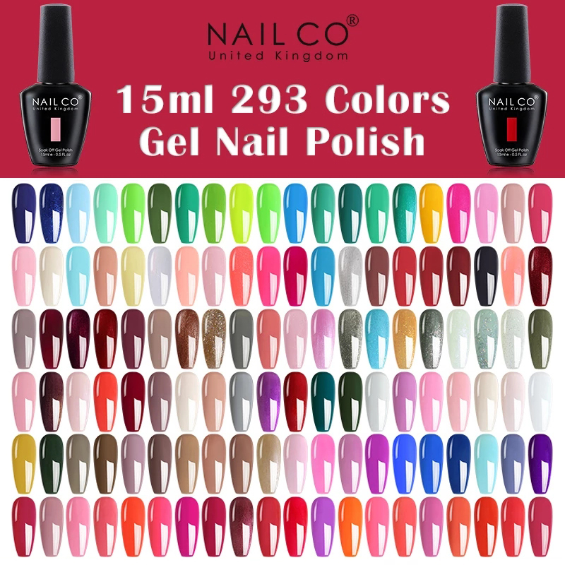 Resin Glitter Pack - NAILCO 15ml 블랙 화이트 레드 핑크