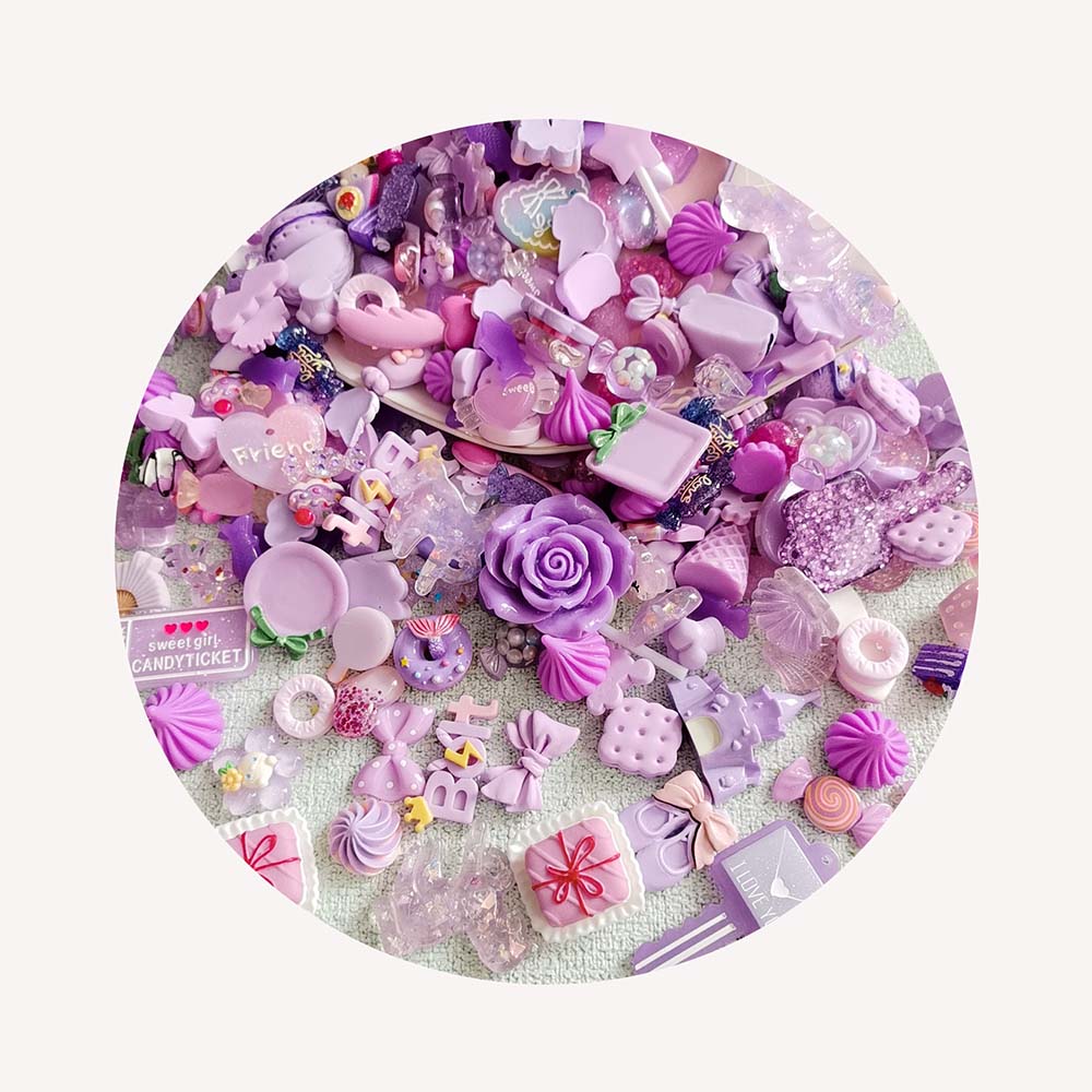 Resin Crafts - DIY 쥬얼리 휴대폰 장식 공예용 리본