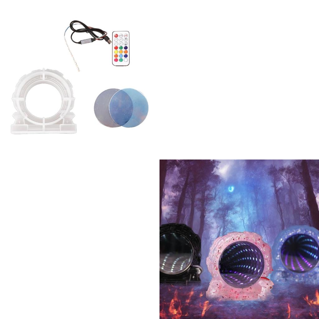 Resin Craft Genshin - DIY 장식용 심연 거울 실리콘 주조