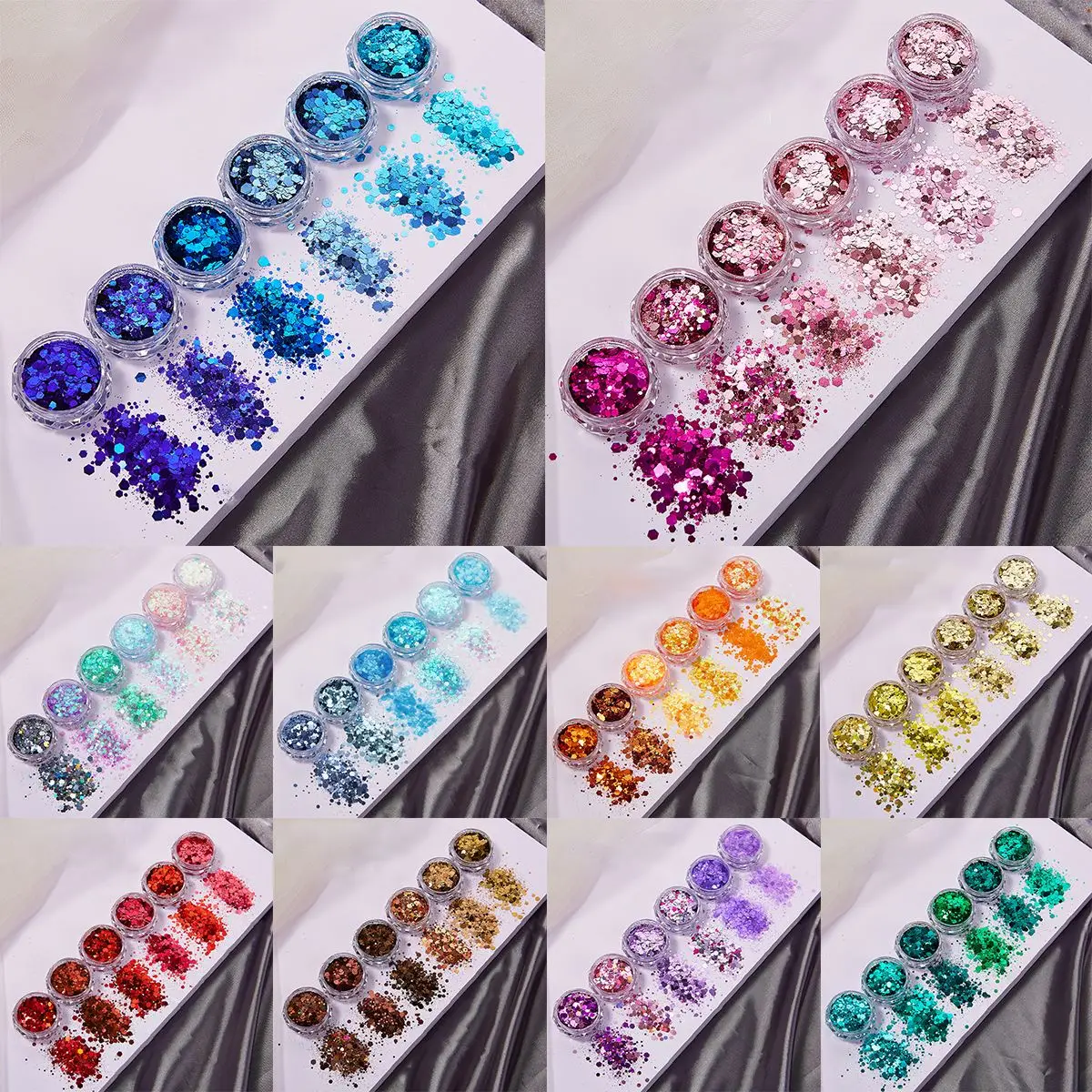 6색/세트 레진 반짝이 스팽글 에폭시 레진 충전용 다채 - Resin Glitter Pack 리뷰 및 가격