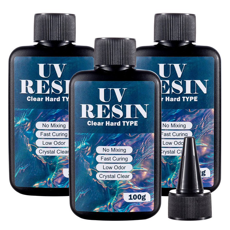 100/200/300g UV 레진 하드 타입 크리스탈  - Epoxy Uv Resin Kit 리뷰 및 가격