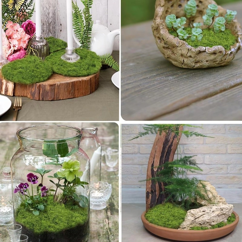 DIY 인조 잔디 러그 내구성 무수경 가짜 이끼 잔디  - Terrarium Moss Art 리뷰 및 가격