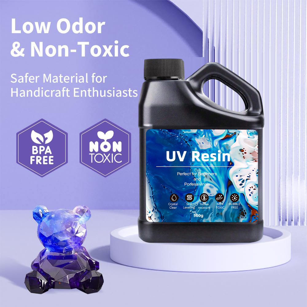 UV 레진 500-1000g - 대용량 업그레이드 크리 - Epoxy Uv Resin Kit 리뷰 및 가격