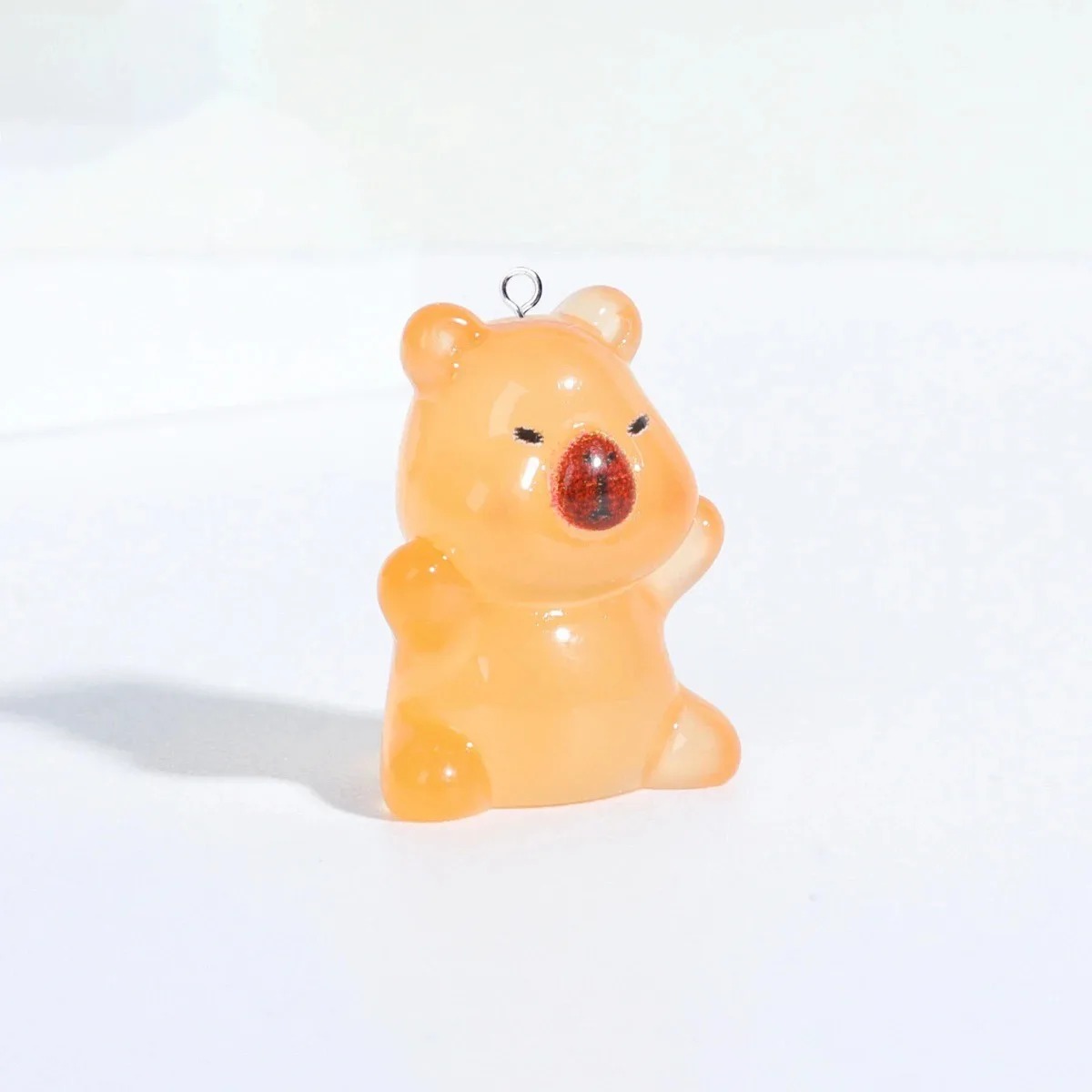 10개 귀여운 플랫백 레진 참 장식품 야광 카피바라 귀 - Resin Craft Supplies 리뷰 및 가격