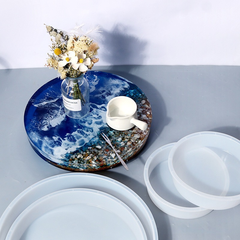 둥근 에폭시 테이블 레진 몰드, 대형 샤퀴테리 보드 레 - Coaster Mold Round 리뷰 및 가격