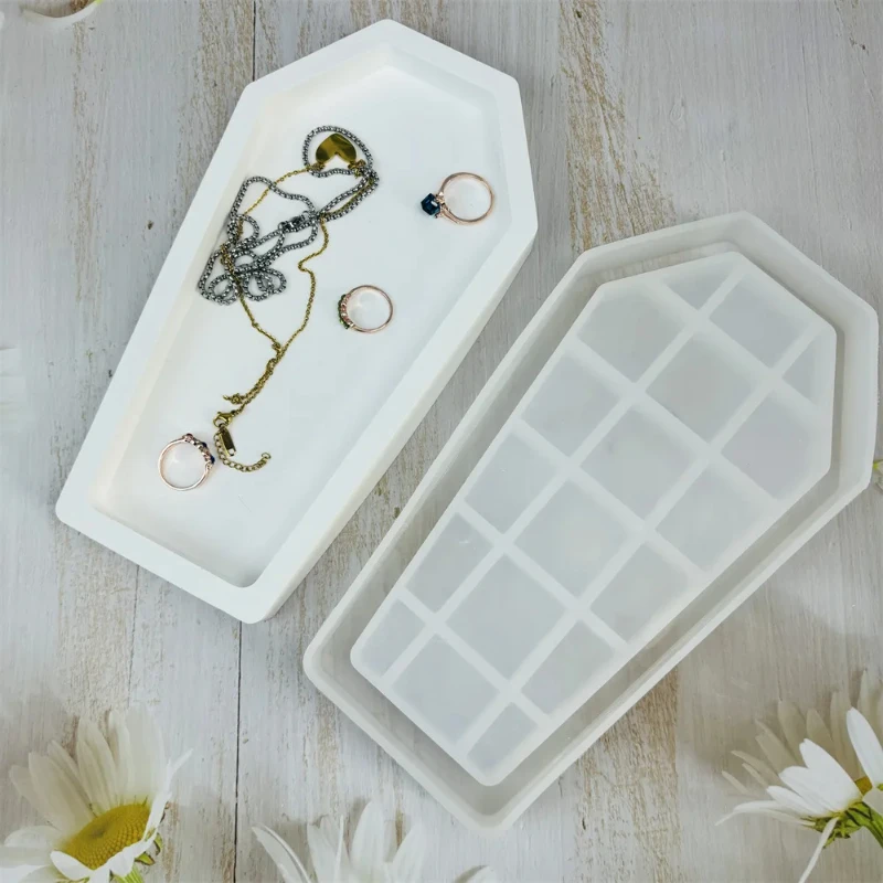 할로윈 관 모양 레진 몰드 트레이 수납함 석고 주조 D - Serving Tray Mold 리뷰 및 가격