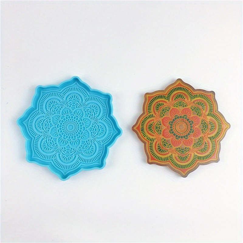 만다라 코스터 실리콘 몰드 라운드 트레이 컵 매트 DI - Coaster Mold Round 리뷰 및 가격