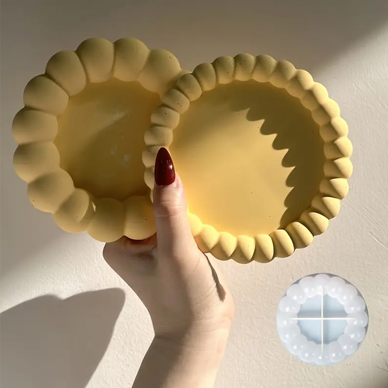 Diy 라운드 버블 트레이 코스터 실리콘 몰드 Diy  - Coaster Mold Round 리뷰 및 가격