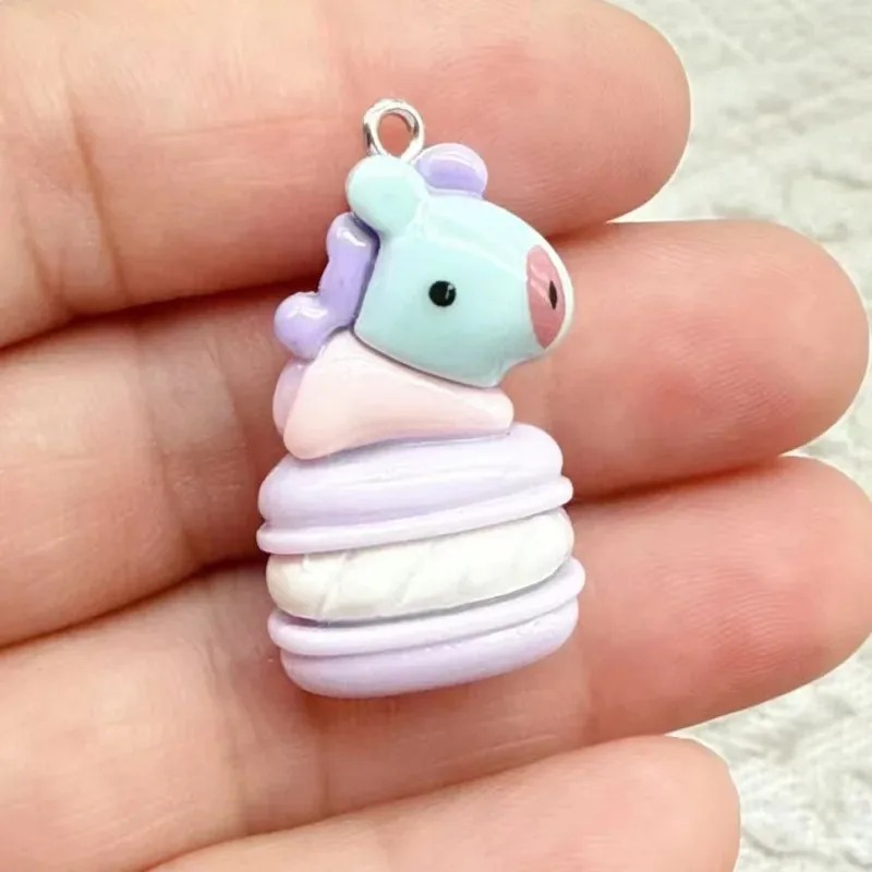 10개 혼합 만화 캐릭터 레진 참 장식품, DIY 수제 - Resin Craft Supplies 리뷰 및 가격
