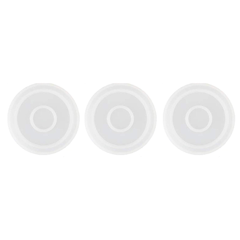 3 팩 큰 DIY 라운드 코스터 실리콘 몰드, 직경 3 - Coaster Mold Round 리뷰 및 가격