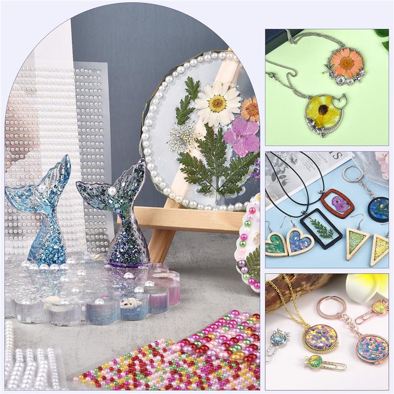 UV 수지 크리스탈 클리어 대형 UV 치료 에폭시 수지 - Resin Jewelry Kit 리뷰 및 가격