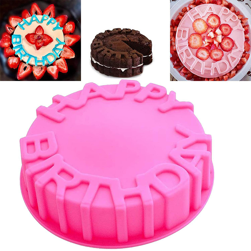 생일 축하합니다 베이킹 팬 원형 무스 실리콘 몰드 DI - Coaster Mold Round 리뷰 및 가격